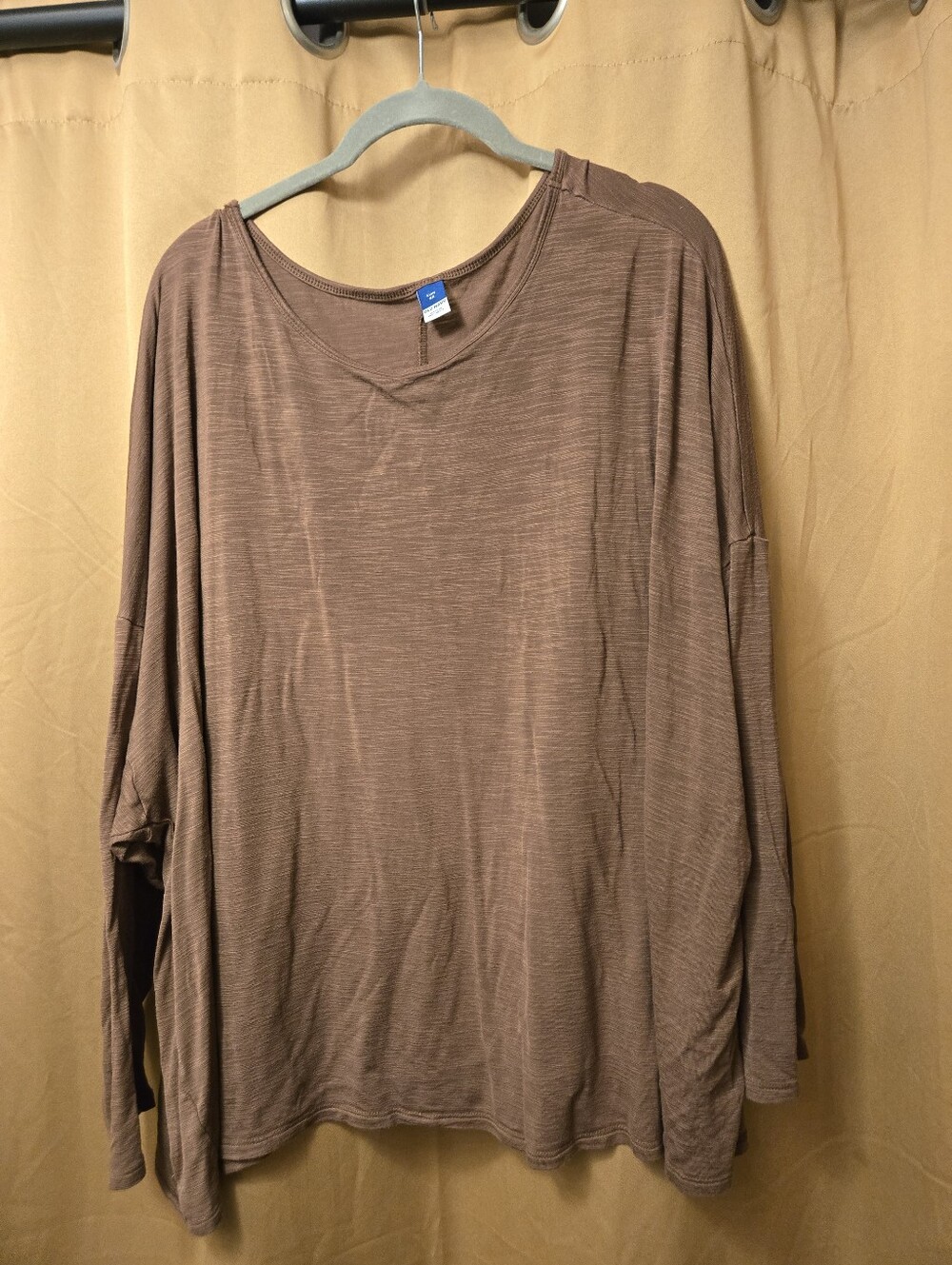 * Old Navy Luxe 4x Brown Top
